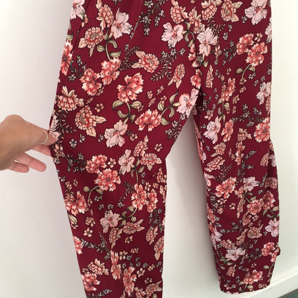 Xhileration Long Floral Romper - Picture 4 of 7